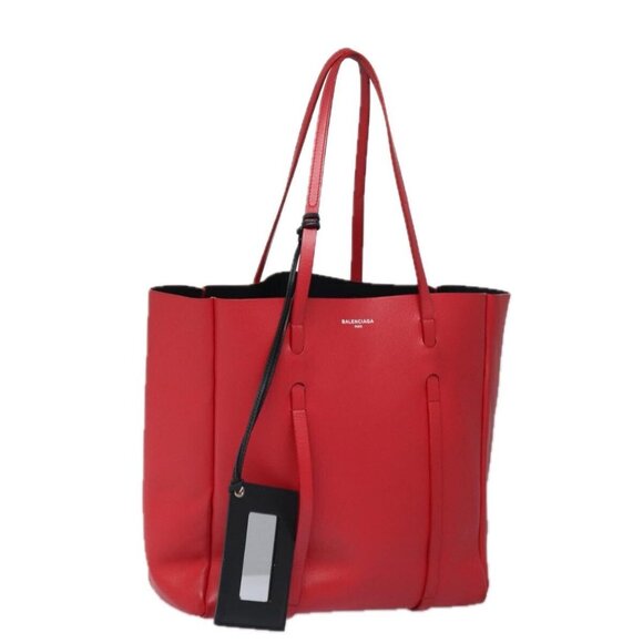 BALENCIAGA Everyday Tote S Tote Bag Leather Red - Picture 1 of 15